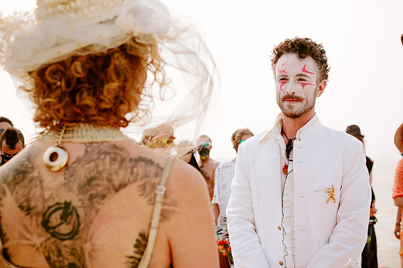 Burning Man Wedding