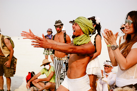 Burning Man Wedding