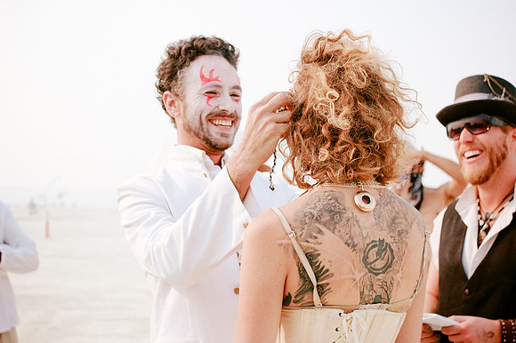 Burning Man Wedding