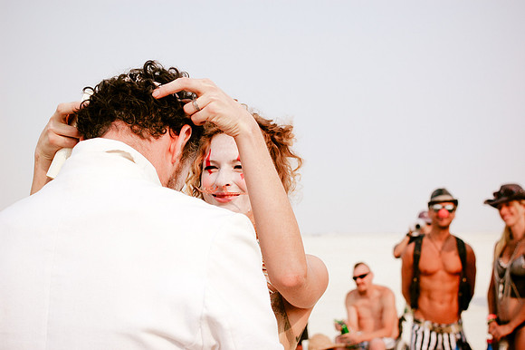 Burning Man Wedding