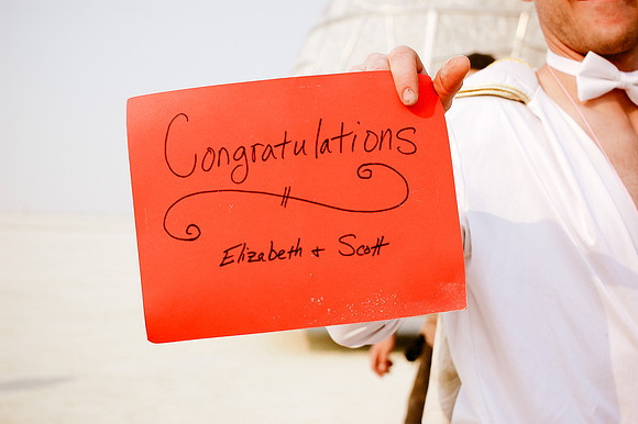 Burning Man Wedding