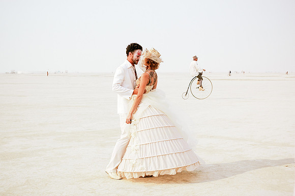 Burning Man Wedding