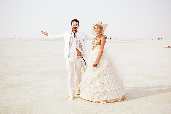 Burning Man Wedding