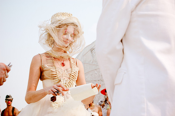 Burning Man Wedding