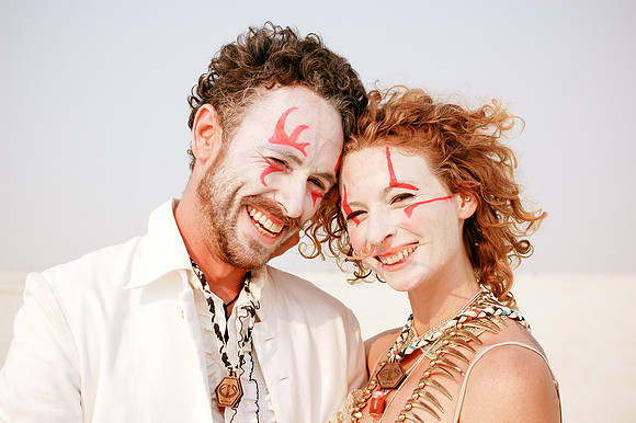 Burning Man Wedding