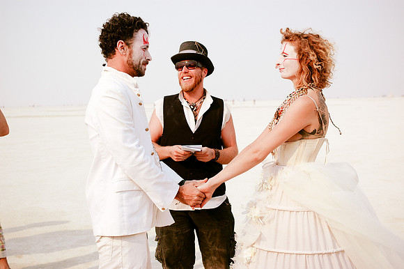 Burning Man Wedding