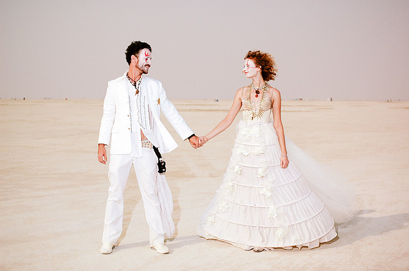 Burning Man Wedding