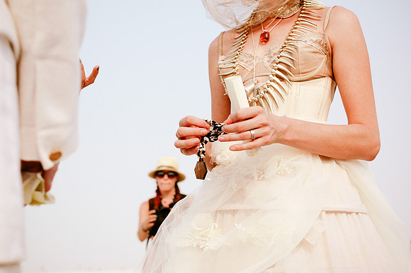 Burning Man Wedding