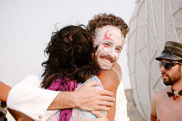 Burning Man Wedding