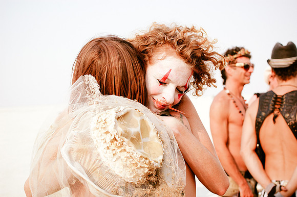 Burning Man Wedding
