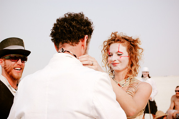 Burning Man Wedding
