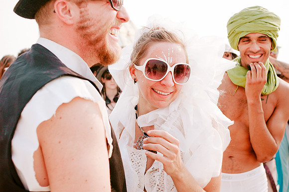 Burning Man Wedding