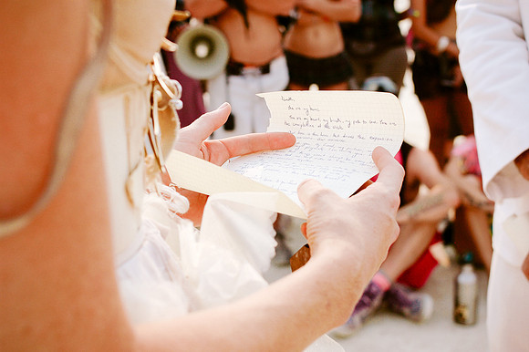 Burning Man Wedding